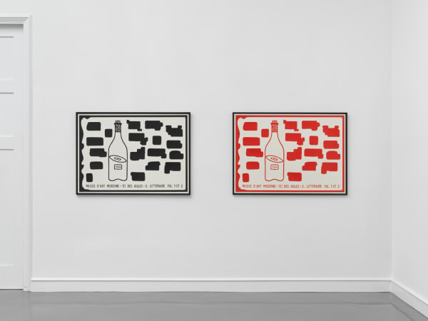Installation image of Slavs and Tatars: Simurgh at Staatliche Kunsthalle Baden-Baden, Germany.