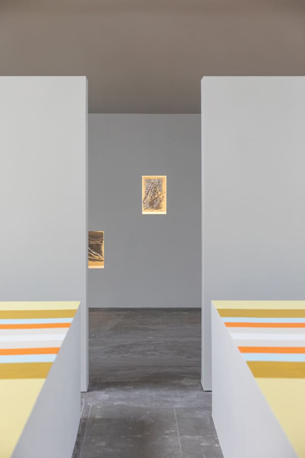 Installation view of with what eyes? Curated by Diego Villalobos CCA Wattis Institute, San Francisco.