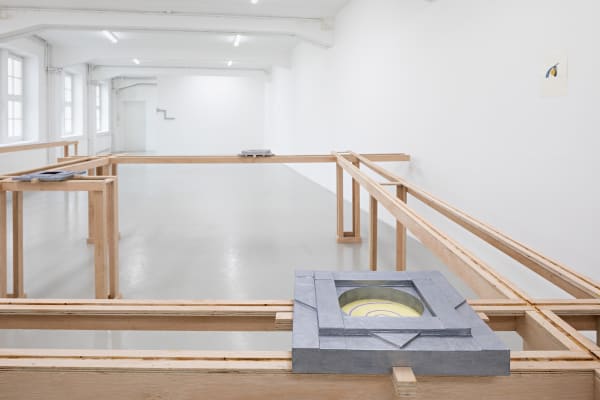 Installation image of Rodrigo Hernández: Carrés Curated by Nadja Quante Künstlerhaus Bremen, Bremen.