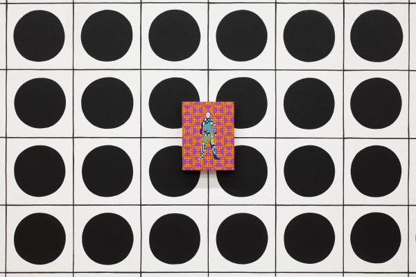Installation view of Rodrigo Hernández, "El espejo", Museo Jumex, Mexico City, 2022.