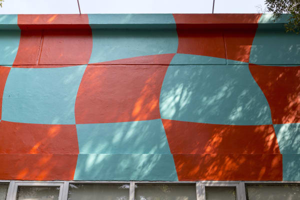 Installation image at Sala de Arte Público Siqueiros, Mexico City.