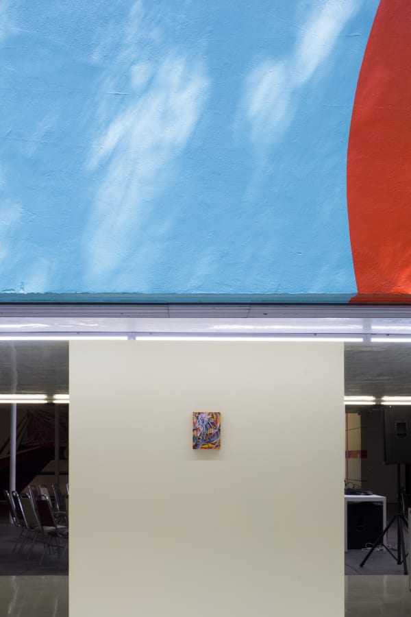 Installation image at Sala de Arte Público Siqueiros, Mexico City.
