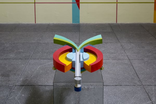 Installation image at Sala de Arte Público Siqueiros, Mexico City.