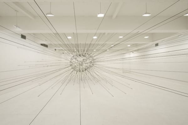 Saraceno large installation downstairs