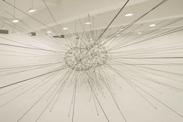 Saraceno large installation downstairs