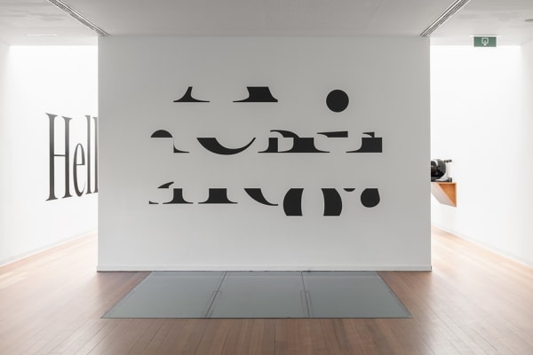 Haim Steinbach' Object for People installation image.