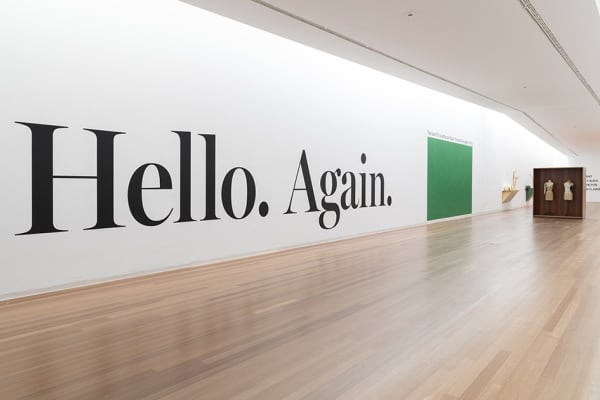 Haim Steinbach' Object for People installation image.