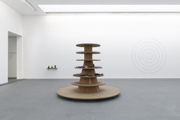 Haim Steinbach' Object for People installation image.