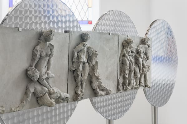 Marathon Dance Relief by Nicole Wermers at St Carthage Hall, Lismore Castle Arts, 22 March - 25 May 2025. Courtesy the artist and Herald St, London. Photos by Jed Niezgoda.