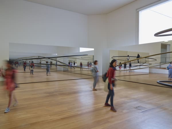 image of eliasson, mirrored room