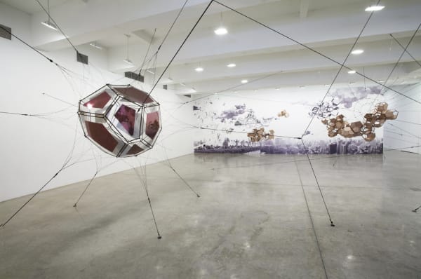 Saraceno air port city installation view