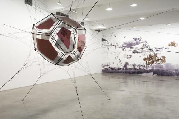 Saraceno air port city installation view