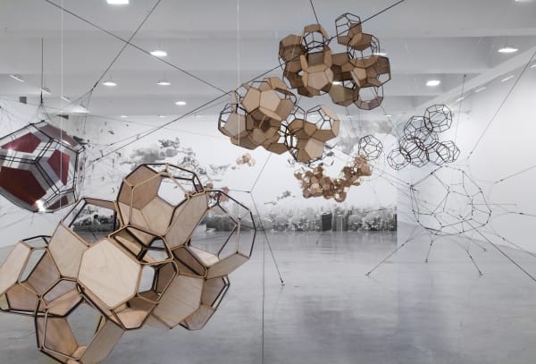 Saraceno air port city installation view