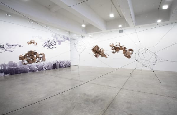 Saraceno air port city installation view
