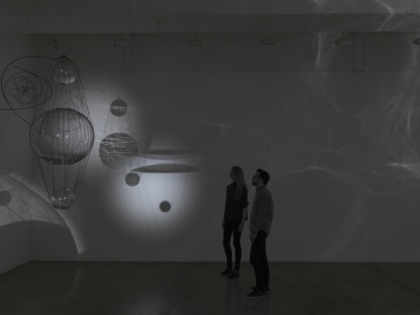 Saraceno theater of shadows install view scale