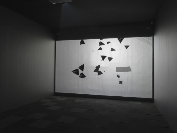Saraceno video projection