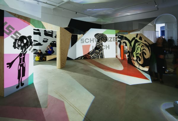 Rivane "allegory of fear" installation
