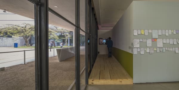 Rivane side of museum new floor