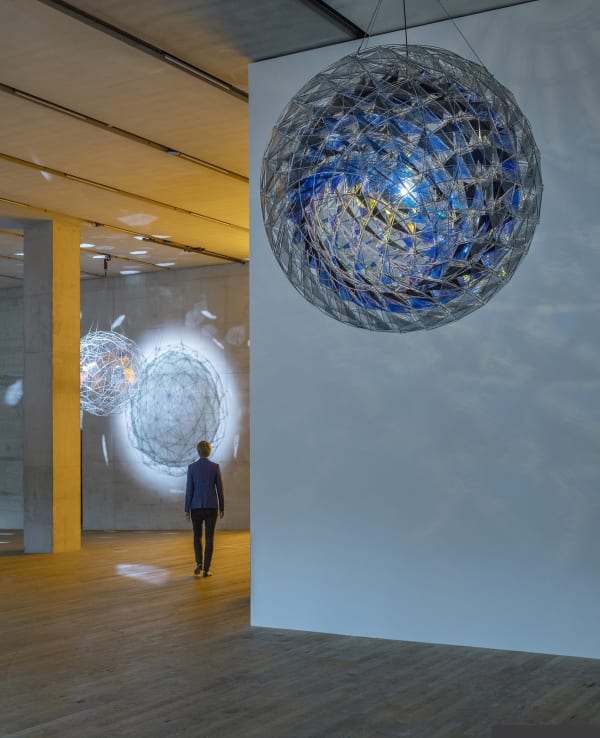 blue lamp