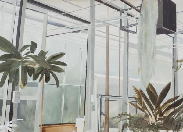 Carla Klein painting detail