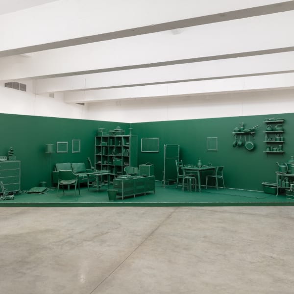 Image of Amalia Pica's Aula grande (outlined).