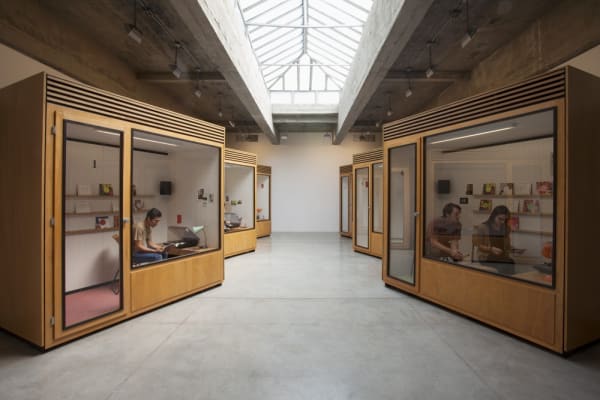 photo of phil collins record booths