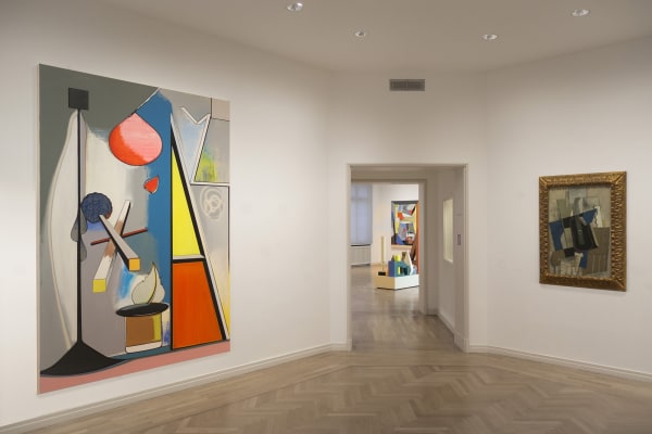 image of Scheibitz paintings with Picasso paintings