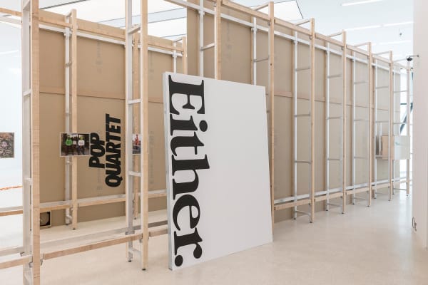 image of Haim Steinbach installation view at Bolzano