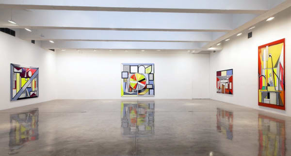 Thomas Scheibitz: Studio Imaginaire gallery view