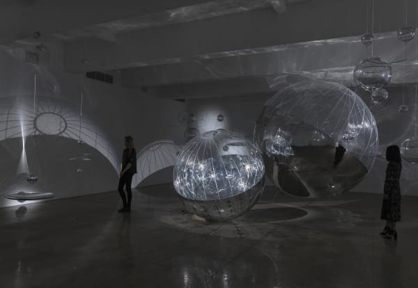 Saraceno theater of shadows install view