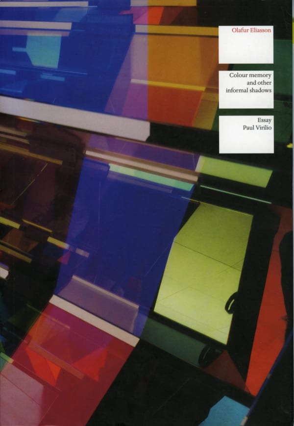 book cover of Olafur Eliassion Color memory and other informal shadows/La memoria del colore e altre ombre informali.