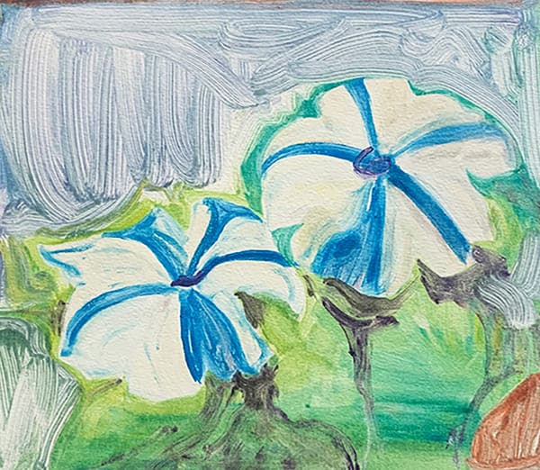 Gary Bukovnik, Morning Glory Study, 1992