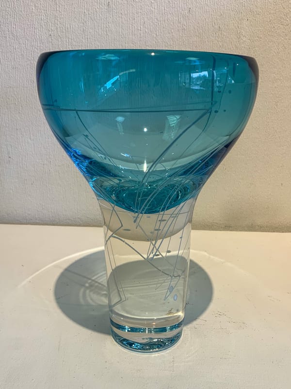 Mark Sudduth, Low Form Bowl - Caribbean Blue
