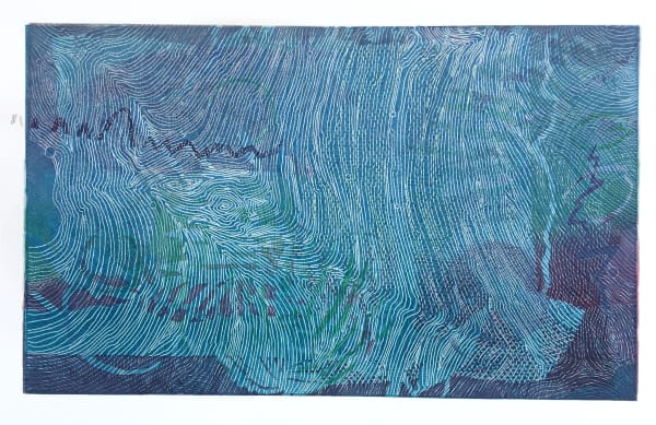 Lisa Schonberg, Water Reflection, Under or Over? #2, 2019