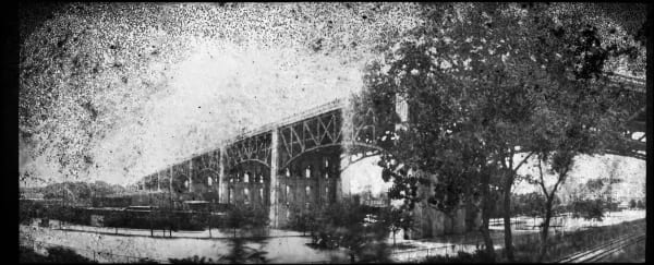 Vaughn Wascovich Lorain Carnegie Bridge digital inkjet print