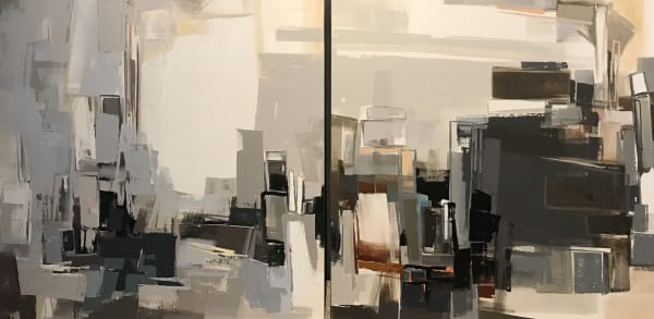 Ashley Sullivan, Double Down (diptych), 2018