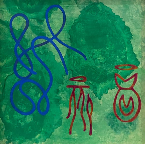 Peggy Kwong-Gordon, Writing Happiness (Var. 25 Green)