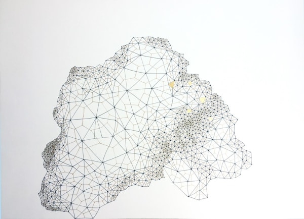 Christine Mauersberger, Gold Tesselation.9, 2017