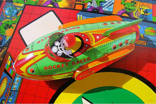 Jim Bandsuh, Rocket Racer, 2017