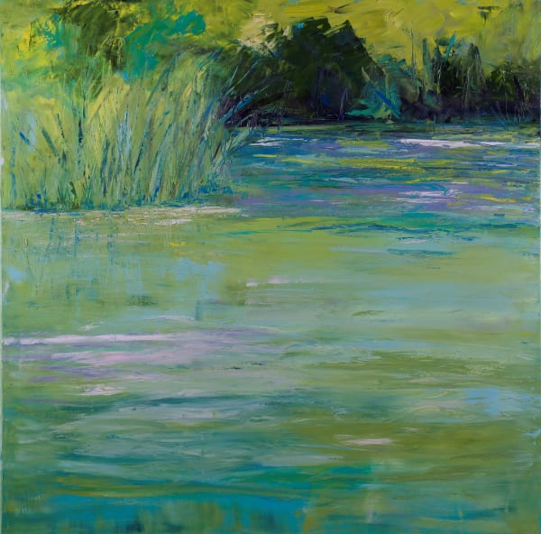 Trish Weeks, A Visit to Monet's Pond