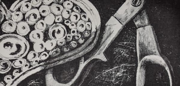 Mary Lou Ferbert, Heart and Scissors , 1996