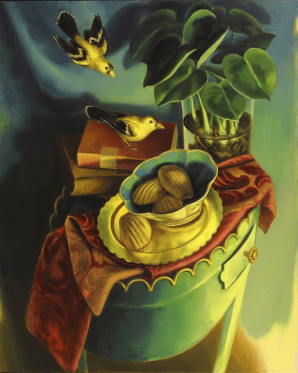 Anita Dawson, Goldfinches and Madeleines, 2019