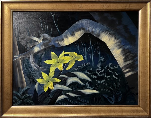 Ruth Diehm Wood, Orchids in the Moonlight, 1951
