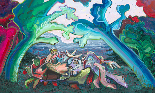Dana Oldfather, Gathering, 2020
