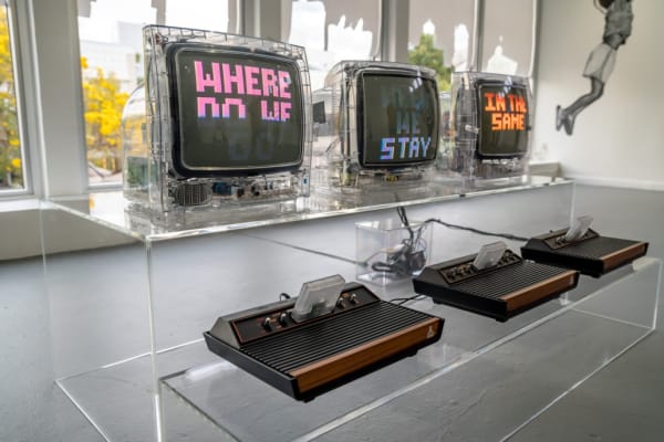 Yucef Merhi Presents New Atari Work in Spring Oolite Arts Exhibition