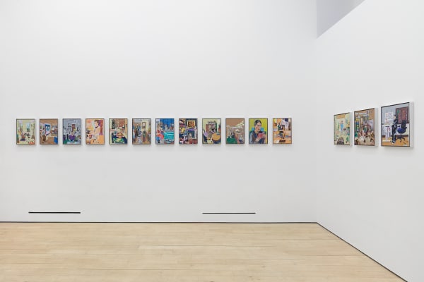 Ben Wolf Noam Work Portraits I Installation View 7