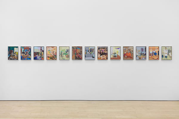 Ben Wolf Noam Work Portraits I Installation View 4