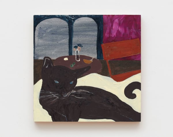 Marcus Leslie Singleton Lint's Palace, 2024 Oil on panel 10 x 10 in (25.4 x 25.4 cm)