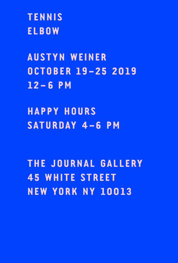Invitation for Austyn Weiner Tennis Elbow 54 2019