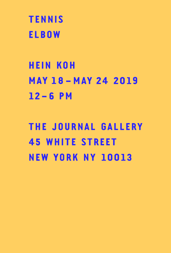 Invitation for Hein Koh Tennis Elbow 40 2019